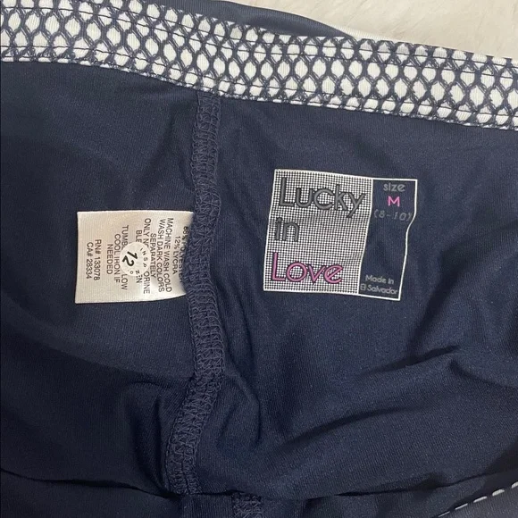 Lucky in Love Copa Ruche Skirt in a multicolored tropical print. - Picture 4 of 8